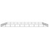 36-Panel Dog Playpen Black 39.4"x19.7" Powder-coated Steel