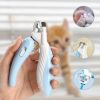 Cute Pets Nail Clippers Labor-Saving Dogs Nail Clipper Scissors  Professional Pet Nail Clippers Cat Nail Trimmer Labor-Saving Pet Claw Grooming Scisso